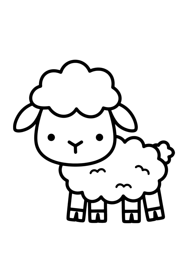 Ovelhinha para imprimir - Imprimir Desenhos