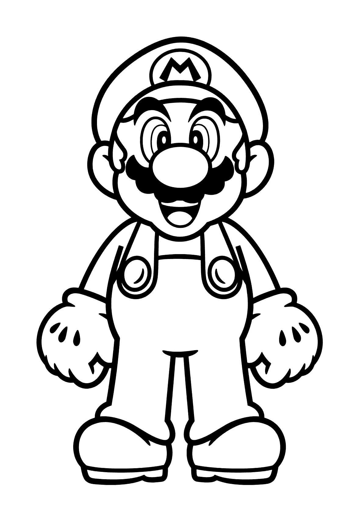 Desenhos para colorir Super Mario