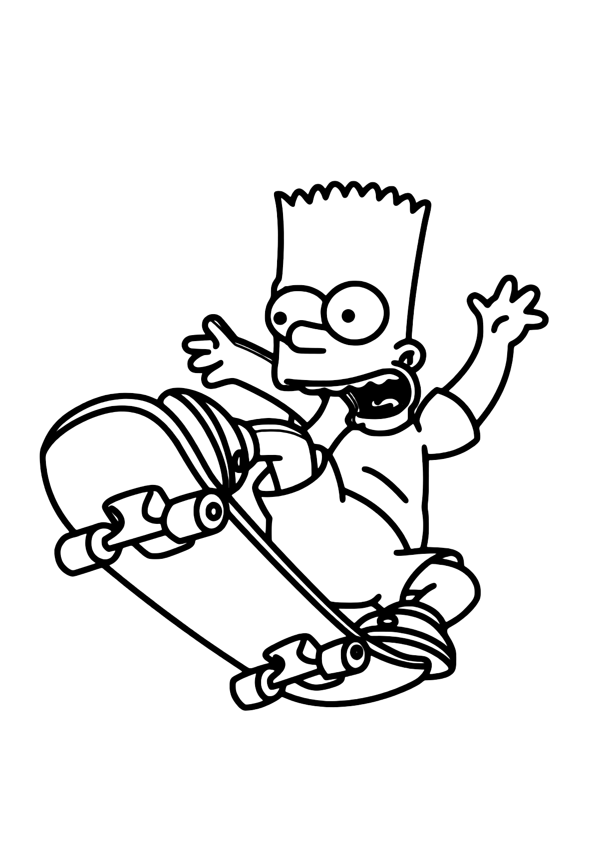 Bart Para Imprimir Imprimir Desenhos