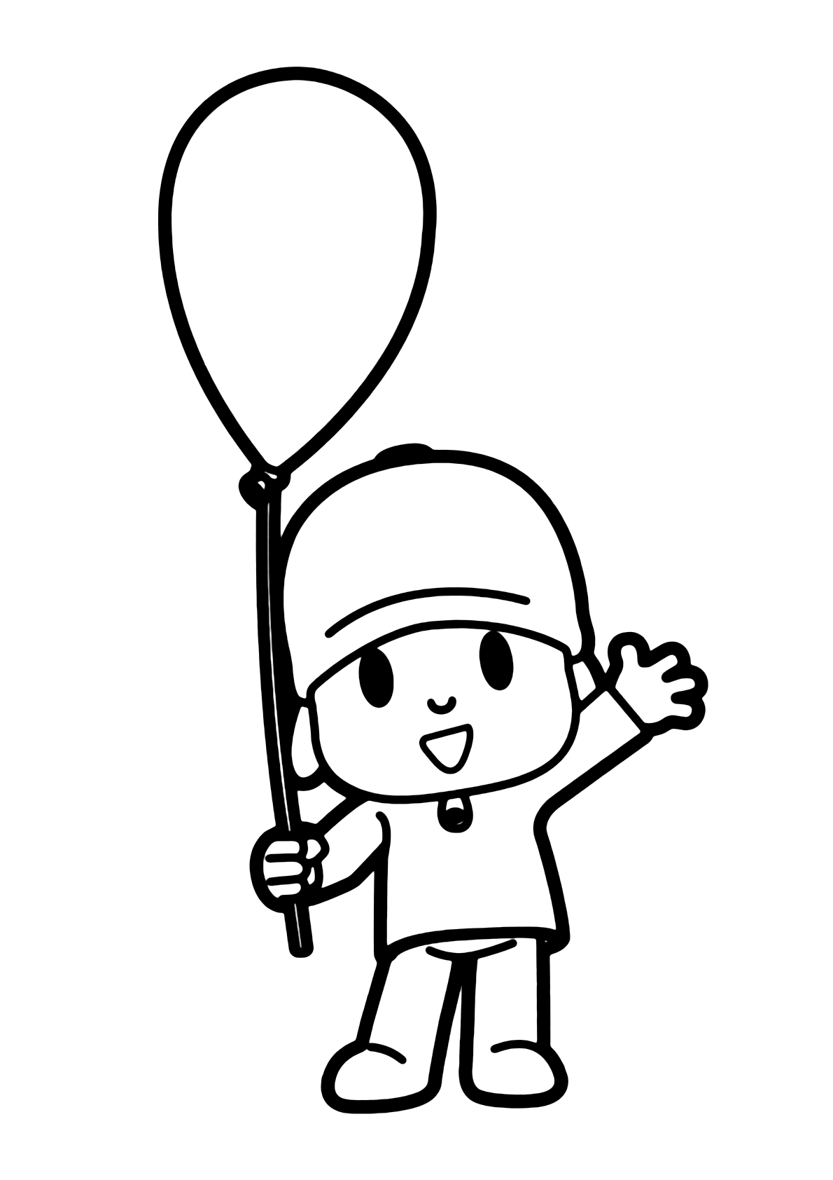 Desenhos do Pocoyo para Imprimir e Colorir