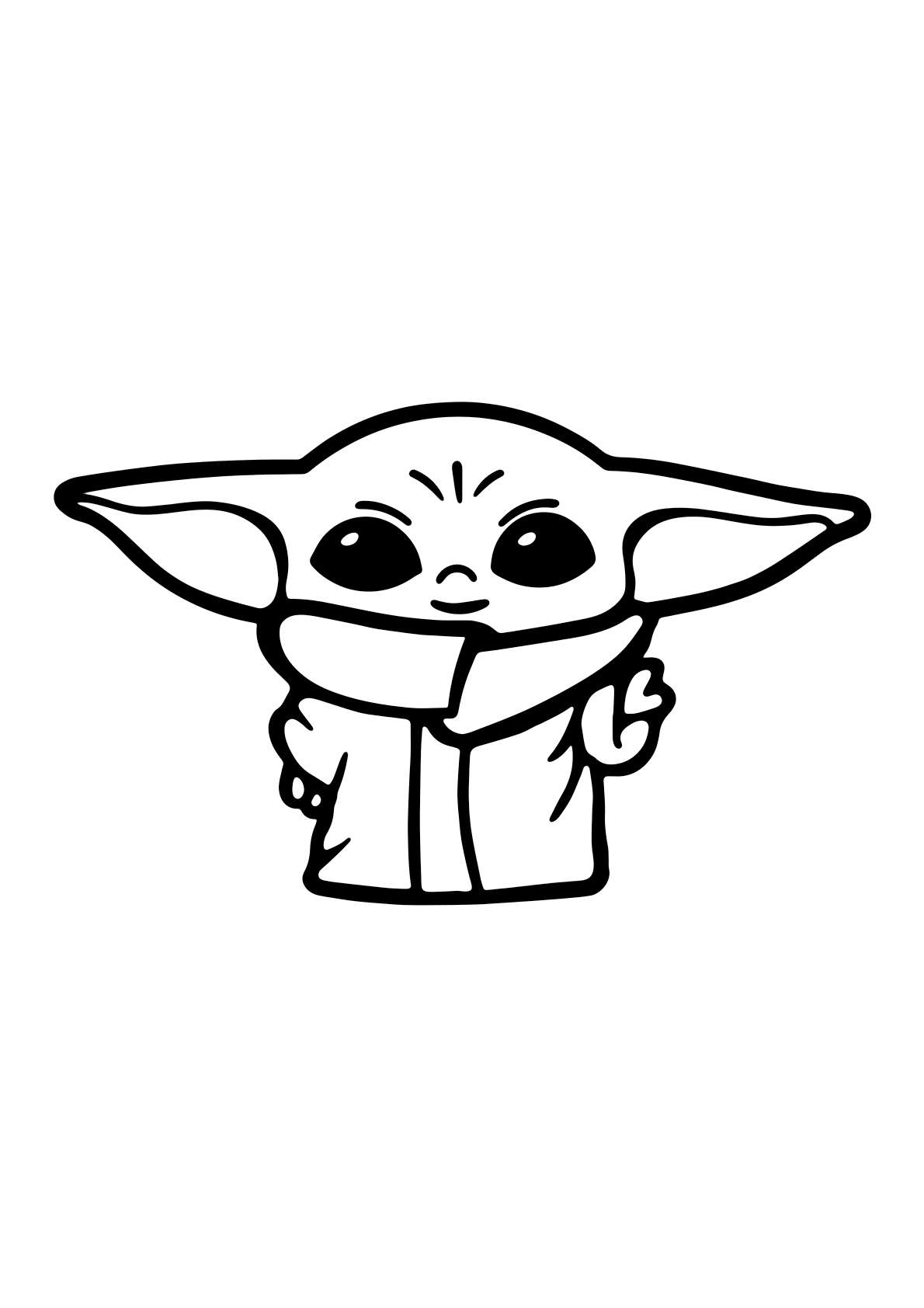 Yoda Para Imprimir Imprimir Desenhos