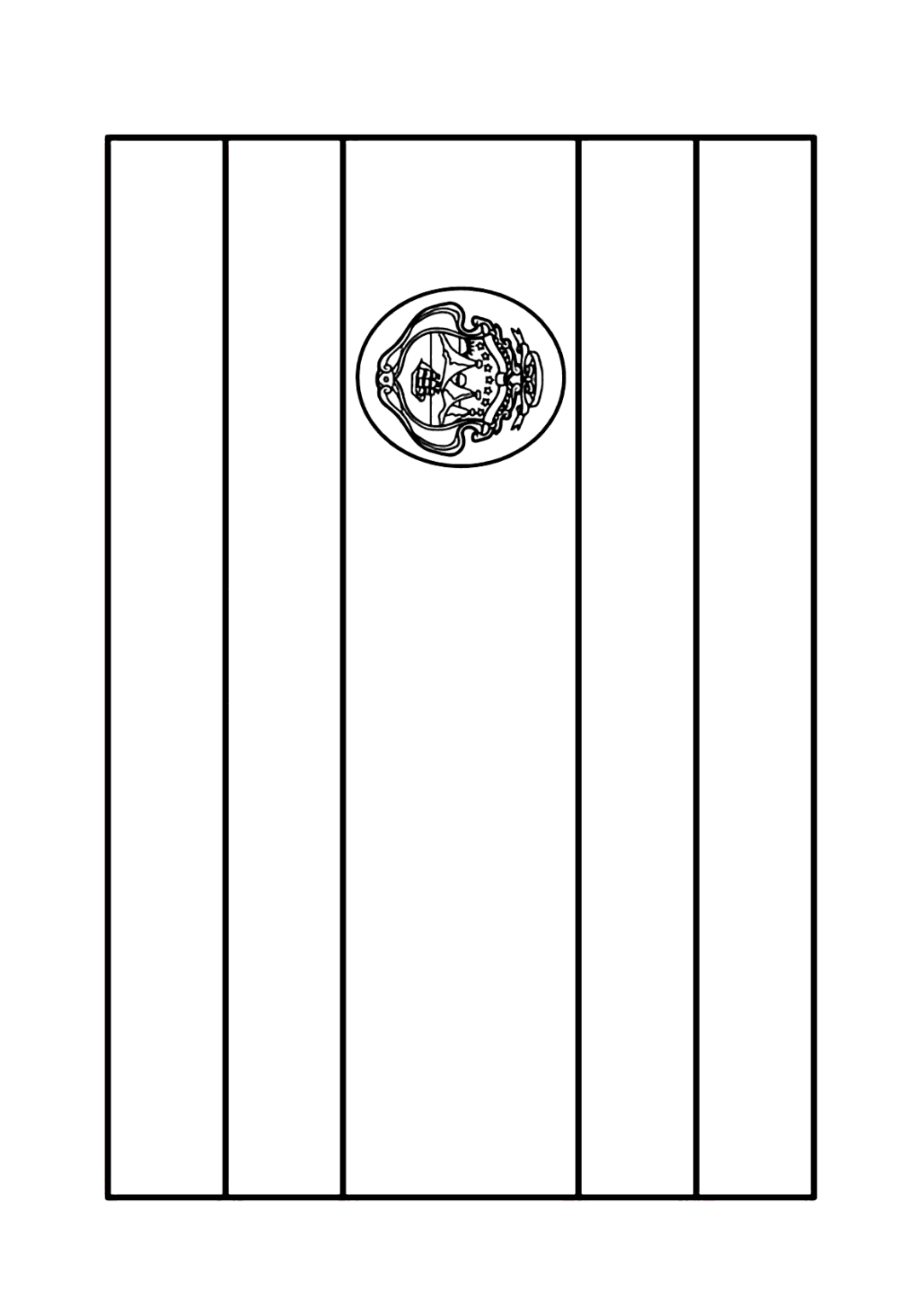 Bandeira Da Costa Rica Para Colorir Imprimir Desenhos 0554