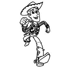 toy story para colorir xerife