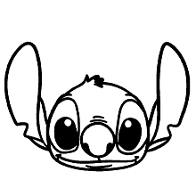 stitch para colorir e imprimir